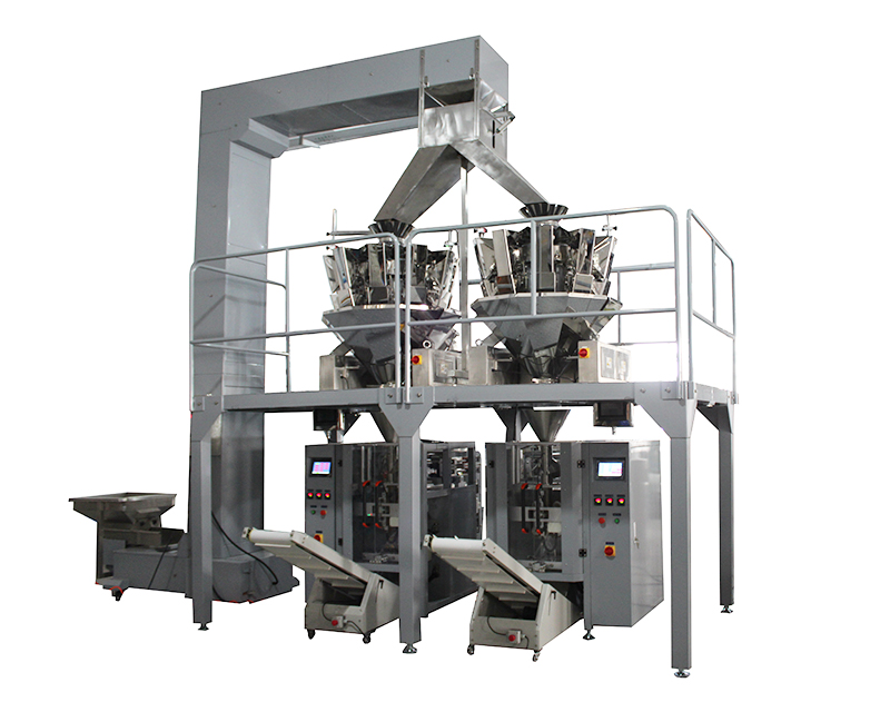 Customaize feeding fork granule packing machine