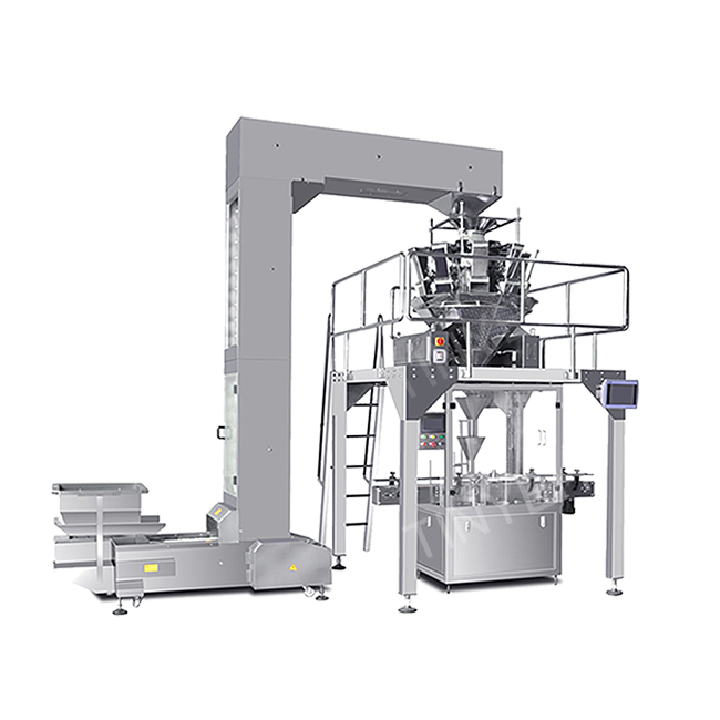 High Speed Granules Stand Up Food Pouch Packaging Machine