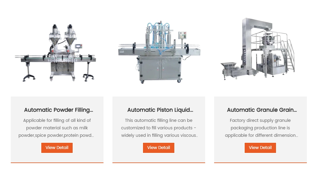 automatic filling machine factory