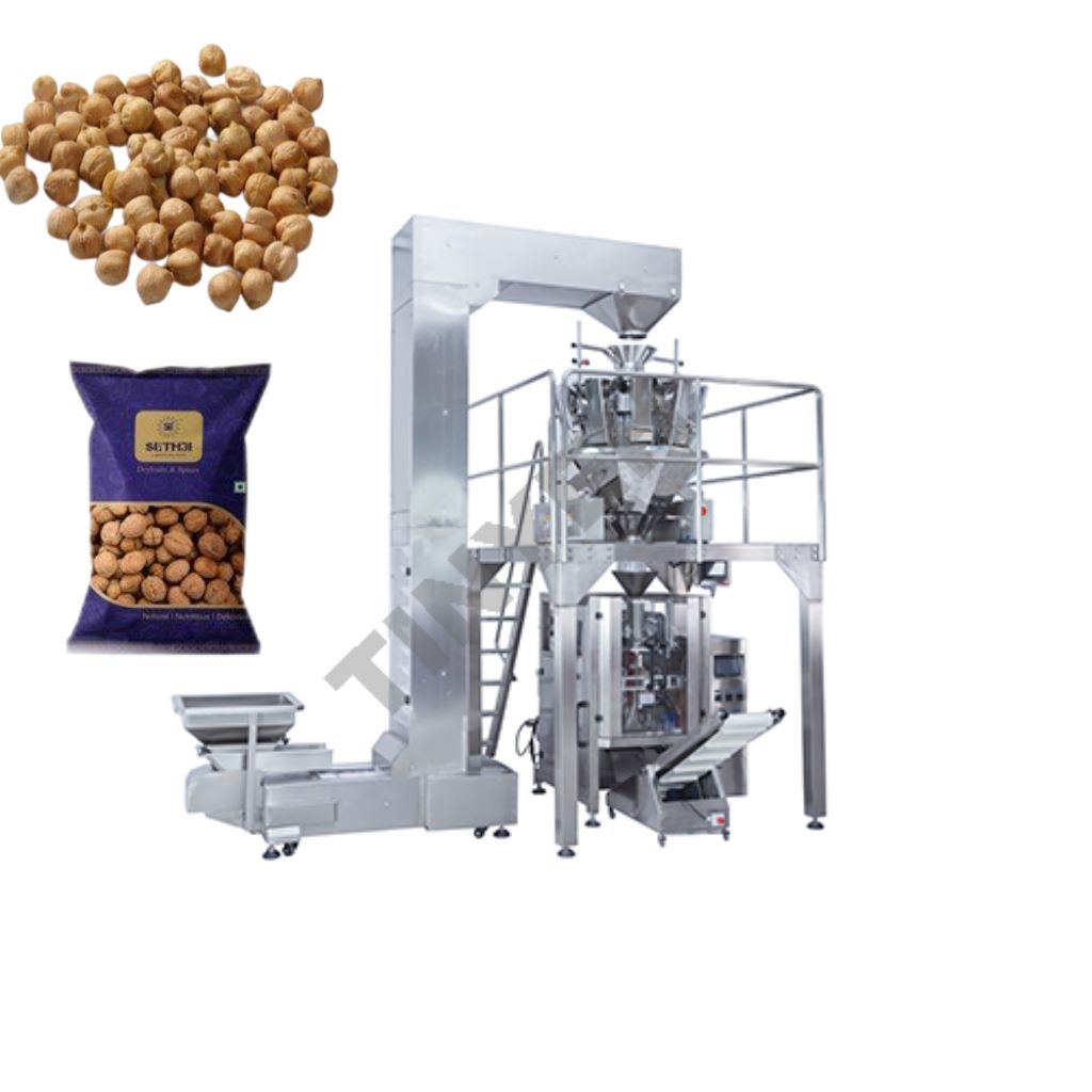 Automatic Whole Grains Granule Vertical Packing Machine With TTO Printer