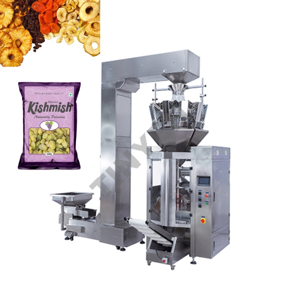 High Precision Multihead Weigher Dry Fruit Packaging Machine