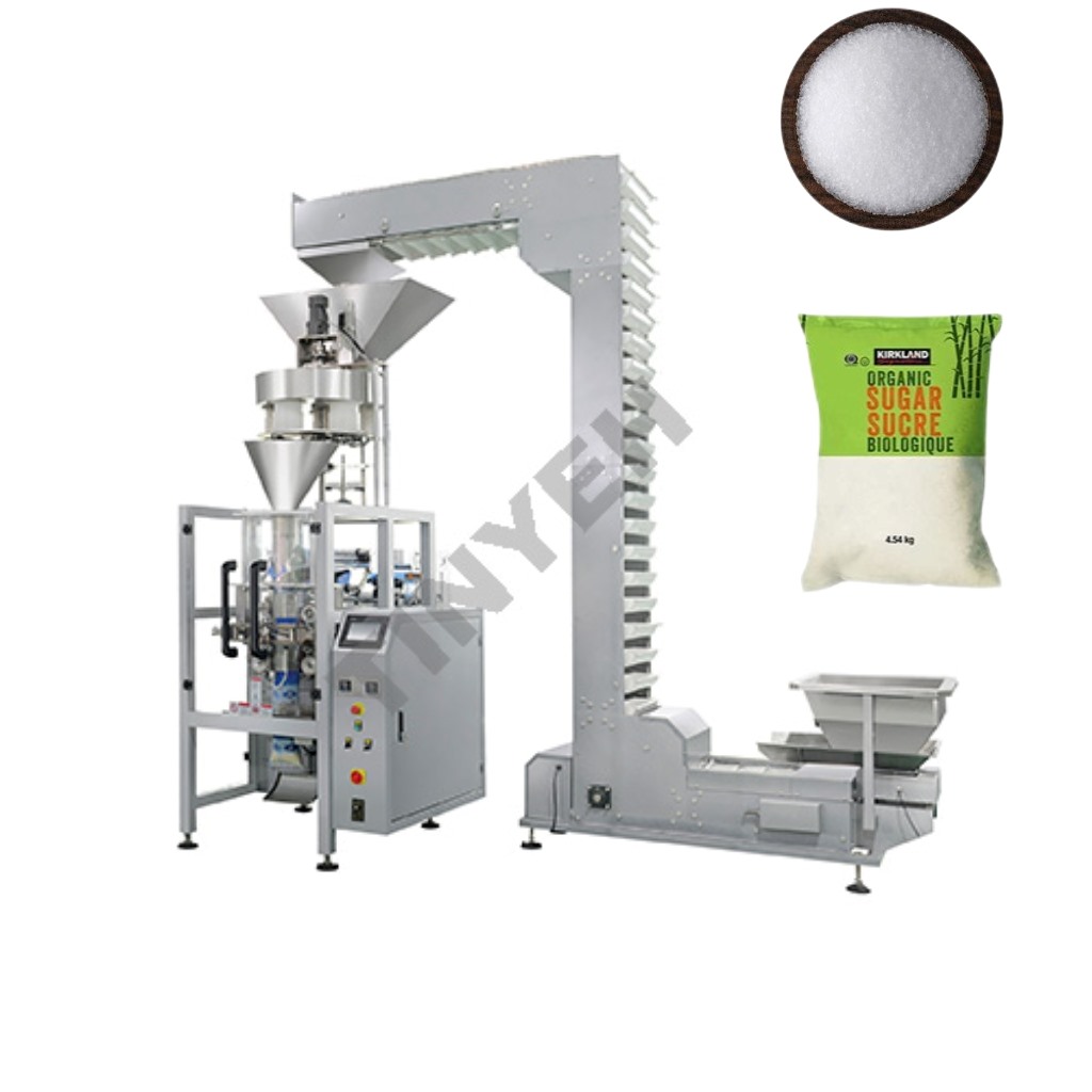 Automatic Sugar/ Salt Weighing And Packing Machine Add Anti-Leakage Device